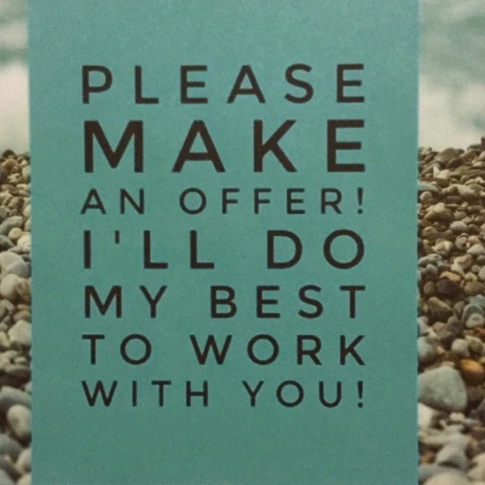 Make an offer with us!